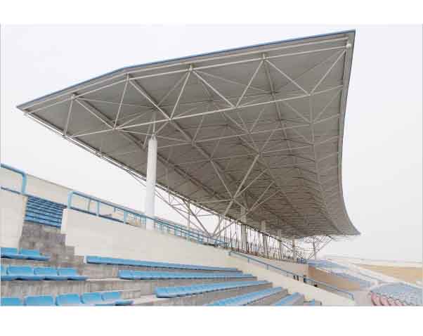 平湖河南理工大学体育场看台网架