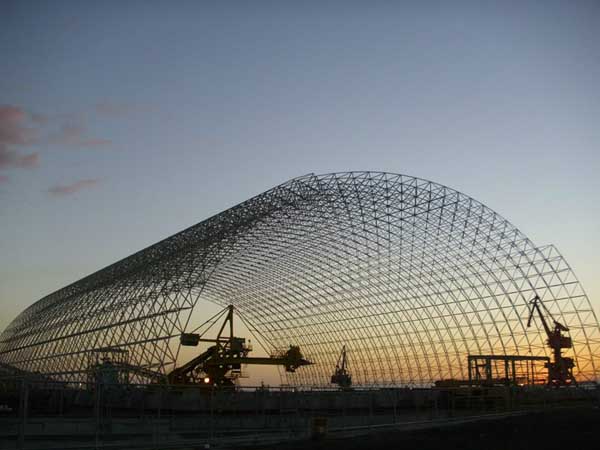 平湖大跨度网架